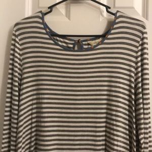 Matilda Jane striped top Medium -M- EUC